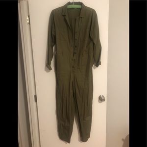 Cotton Green Jumpsuit